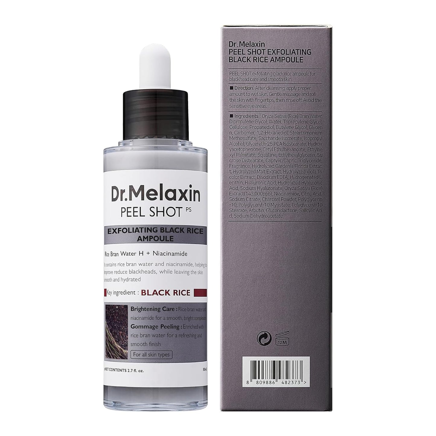 Dr.Melaxin Peel Shot Glow Black Rice Ampoule